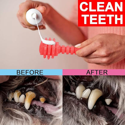 Puppy Toys, 6 Pack Dog Chew Toys for Puppy, Cute Red Small Dog Toys, Teething Toys for Puppies, Soft Durable Interactive Chew Toy for Small Dogs