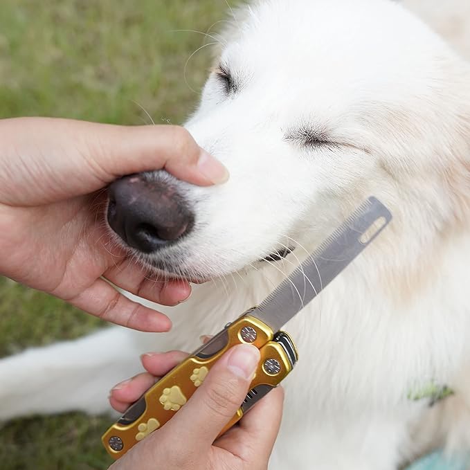 Heavy Duty Dog Nail Clippers for Thick Nail _ut Nails Like Butter, Quite Sharp Pet Nail Clippers for Large Dogs, Easy & Safe Dog Nail Trimmer for Large Medium Small Dogs Cat with Nail File