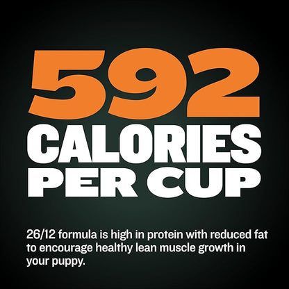 Bully Max Wet Dog Food - Instant Fresh Dehydrated High Protein Soft Puppy & Adult Dog Food with Chicken - Healthy Muscle Growth for Small & Large Breeds - 6 Dry Pounds (Makes 16.5 lbs. of Wet Food)