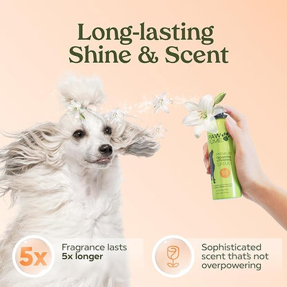 PAWFUME Dog Perfume Spray Long Lasting Scent for Grooming, Show Dog, 1-Pack  Keep Your Pup Fresh All Day  Hypoallergenic, Alcohol-Free, Detangling & Moisturizing  Salon-Quality Dog Cologne Spray