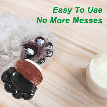 Dog Paw Pad Balm Brush Paw Butter for Dogs Brush Dog Accessories for Dog Nose Balm og Care Products for Dog Paw Butter Paw Balm Applicator for Dog 2Psc