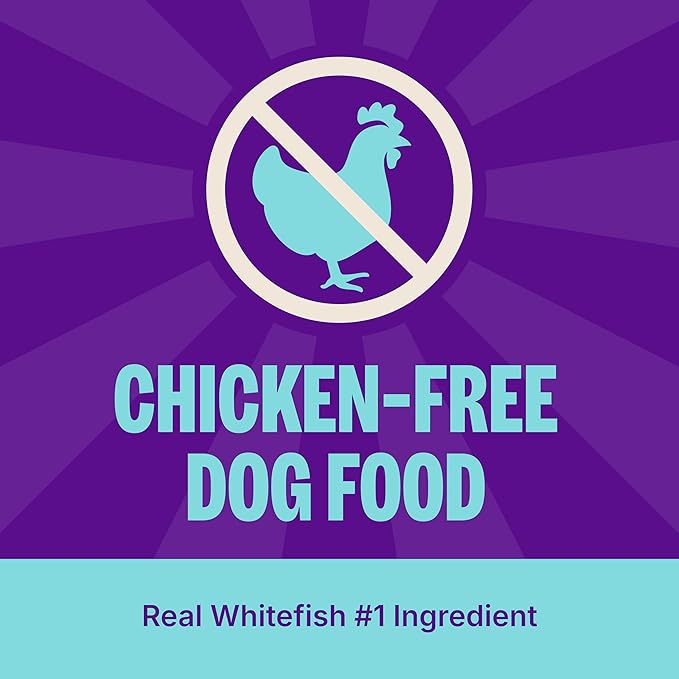 Wellness CORE Dry Dog Food, Grain-Free, High Protein, Natural, Ocean Whitefish, Herring, & Salmon Recipe, (12-Pound Bag)