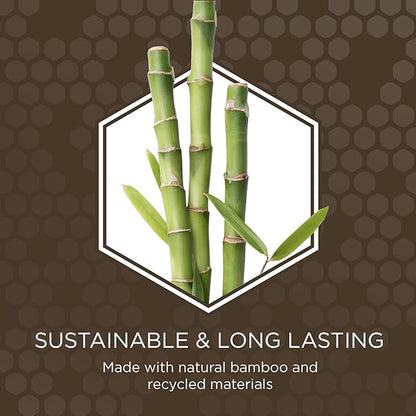 Burt's Bees for Pets Palm Brush with Hemp Bristles | Best Ergonomic Dog Brush To Groom Large Dogs | Easy to Hold Dog Brush Handle Reduces Stress On Your Wrist | Ideal for Daily Grooming, 24 Pack