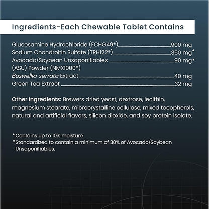 Dasaquin Dog Joint Supplement Chew Tablet (150 Count) Dog Size: Large (60+ lbs)