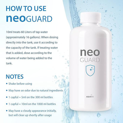 Neo Guard - Phosphate Remover & Algae Prevention Solution for Aquariums - Prevents Algae Growth, Removes Excess Phosphates, Maintains Clear Water - Water Conditioner for Aquarium Tank - 1000ml