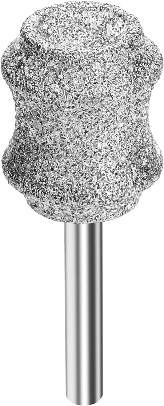 Dog Nail Grinder Bits for Dremel - Diamond Dog Nail Grinder Attachment for Large Medium Small Dogs Nail Care - 1/8'' Painless Nail Grinder Bits Won't Pull Hair or Get Hot