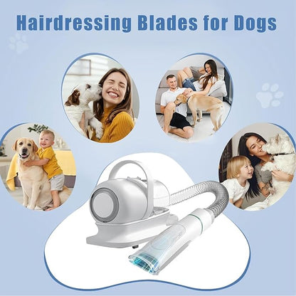 2 Pack Replacement Blade for nebot P1 Pro Pet Grooming Kit & Vacuum,Size-3F Cut Length 1/2"(13mm),Made of Ceramic Blade & Stainless Steel Blade