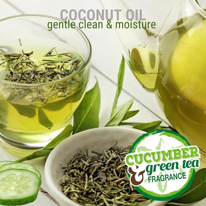 Green Groom Green Clean Dog Shampoo, 1 Gallon - Plant Based Ingredients, 50:1 Concentrated, Moisturizes Dry Itchy Sensitive Skin, Antioxidant Rich, Professional Grade