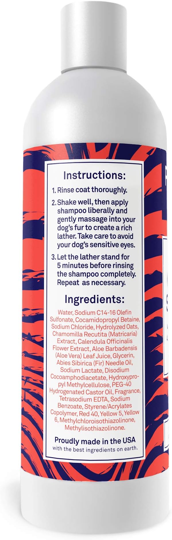 Petpost | Oatmeal & Chamomile Shampoo for Dogs with Dry Skin - Naturally Heals, Protects, Rejuvenates Dog Skin & Coat - Oatmeal, Chamomile, Aloe & Yucca Formula 8 oz.