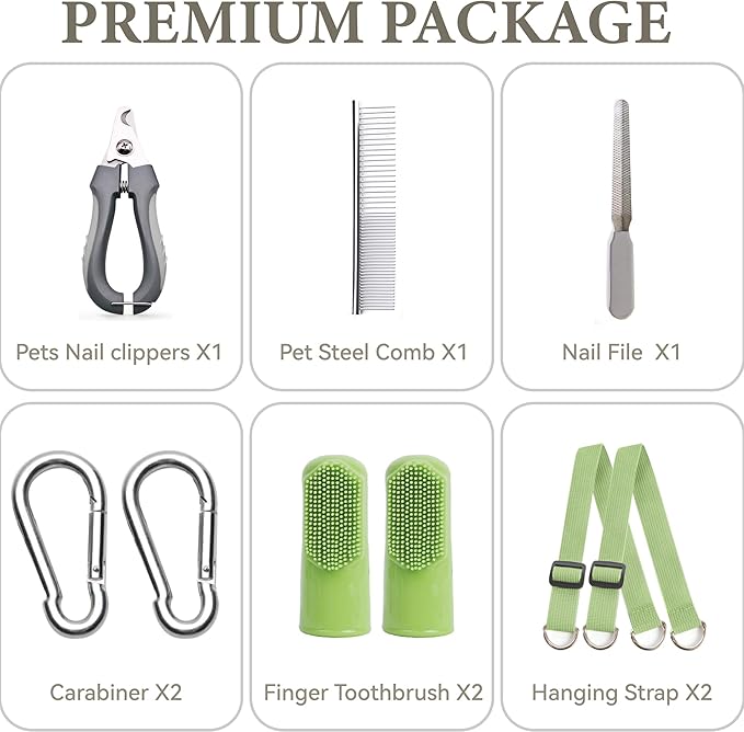 Dog Grooming Hammock  for Dogs Cat Grooming Hammock,Dog Sling for Nail Trimming with Dog Nail Clippers for Small Dogs,Dog Hammock for Nail Trim,Dog Hanging Harness for Nail Trimming