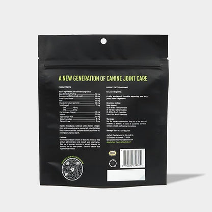 Get Joy Joint+ Hip & Joint Care Dog Supplement Chews, 90 Soft Chews, Chicken Flavor, Supports Joint & Mobility Health, with Green Lipped Mussels, PhD Animal Nutritionist Formulated, Produced in USA