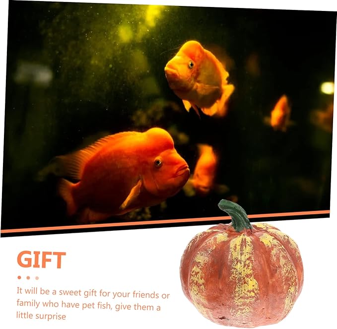 2pcs Resin Fish Cave Wear-Resistant Decorative Aquarium Decor for Fall Aquarium Decor