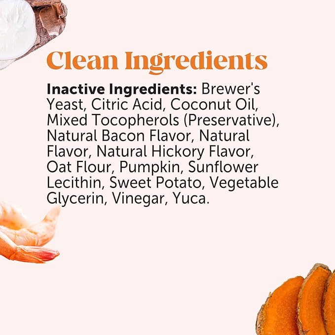 Pet Honesty Hip & Joint Health - Soft Chews for Dogs, Joint Supplement with Glucosamine Chondroitin, MSM, Turmeric, Joint Support + Mobility, May Reduce Occasional Discomfort (Bacon 90 Count)