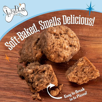 The Lazy Dog Cookie Co. Mutt Mallows Soft Baked Dog Treats, Wheat, Corn & Soy Free, Baked in The USA, 5 oz Cost Saving Variety Bundle (Pack of 3)