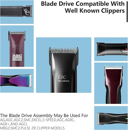 3PCS Blade Drive Assembly Lever Replacement Blade for andis pet Clipper