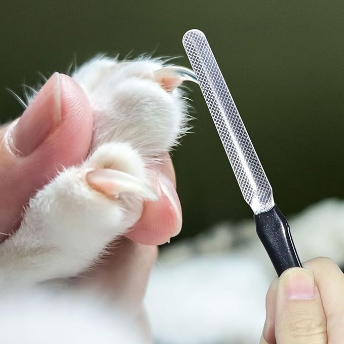 Large Dog Nail Clippers and File Set for Thick Nails Heavy Duty 420 Stainless Steel Grooming Kit, Anti-Slip Handle &PU Leather Case _afe Trimming for Giant Breeds