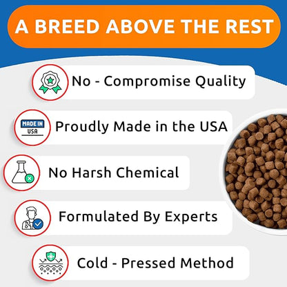 BARK&SPARK Advanced Calming Chews for Dogs - Anxiety Relief Treats - Melatonin + Hemp Oil - Separation Aid - Stress Relief During Fireworks, Storms, Thunder - Aggressive Behavior - BBQ (120ct)