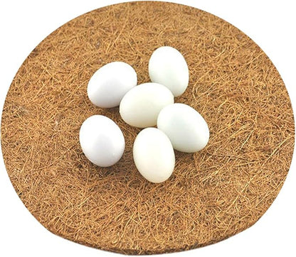 10Pcs Pigeon Nest Pads,Racing Pigeon Loft Supplies,Coconut Fiber Bird Breeding Egg Nests Bowls Mat for Finch Chicken