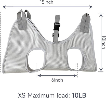 Dog Grooming Hammock, Dog Grooming Harness, Dog Nail Trimming Restraint, Dog Grooming Tools, Dog Nail Clippers for Small Dogs,Grooming Hammock for Small Dogs, Pet Grooming Hammock