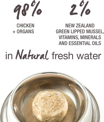 Feline Natural Wet Cat Food Pate, Chicken Feast, 3 Oz Cans (Pack of 24), Grain Free, Made in New Zealand with Cage-Free Chicken, Single Source, Limited Ingredient