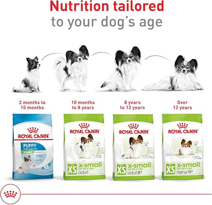 Royal Canin Size Health Nutrition X-Small Adult Dry Dog Food, 14 lb Bag