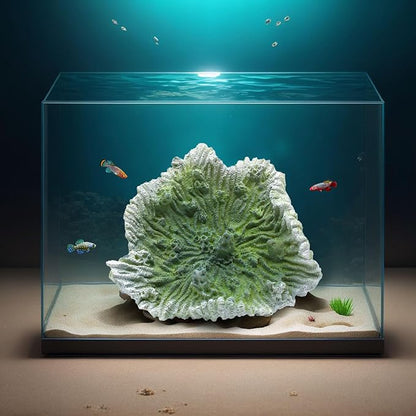 Coral Reef Decor Plant Aquarium Accessories, Fake Coral Ornament, Fish Tank Simulation for Betta Fish Tank Landscape Desktop Decoration