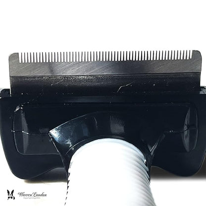 Deshedding Dog Brush by Warren London | Stainless Steel Deshedding Tool | Short Hair - Medium