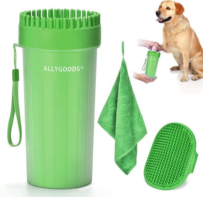Dog Paw Washer - Extra Large Foot Cleaner and Scrubber for Big Breed Dogs