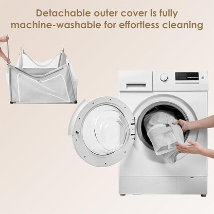 EHEYCIGA 42x42x26 Inches Puppy Playpen for Dogs & Cats Indoor or Outdoor - Dog Play Pen with Door, Dog Fence for Small Pets with Heavy-Duty Oxford & Steel Frame, with Cover