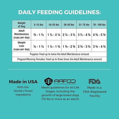 KOHA Limited Ingredient Bland Diet Dry Food for Dogs - Beef & Brown Rice Recipe, Sensitive Stomach Dog Food - Pumpkin for Digestive Support, 20 lbs