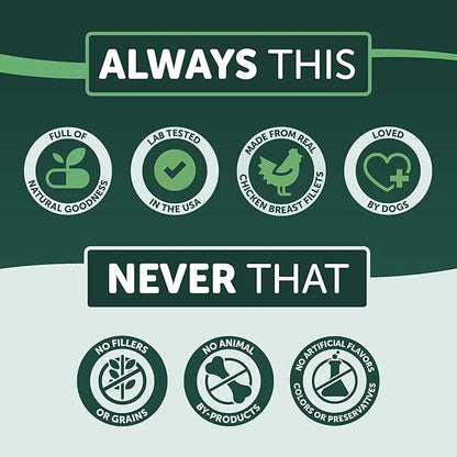 Chicken Wrapped Sweet Potato Dog Treats, 16oz