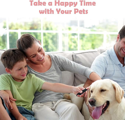 Slicker Brush, PETPAWJOY Dog Brush Gently Cleaning Pin Brush for Shedding Dog Hair Brush for Small Dogs Puppy Yorkie Poodle Rabbits Cats-Pink