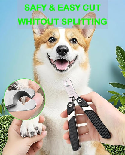 Portable Dog Nail Clippers with Foldable Design Cat Nail Trimmer