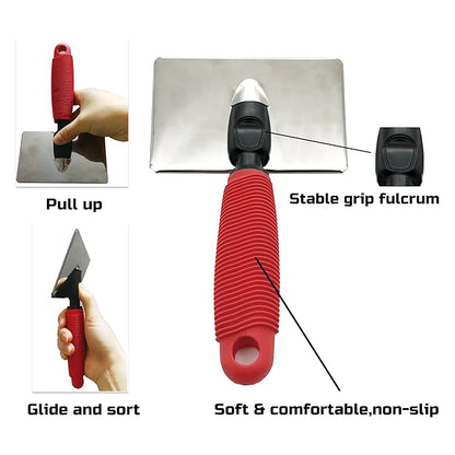 YIRU Gentle Slicker Brush with Massage Pins for Sensitive Skin - For Dogs, Cats, Labradoodles with Short to Long Hair, Removes Undercoat and Mats