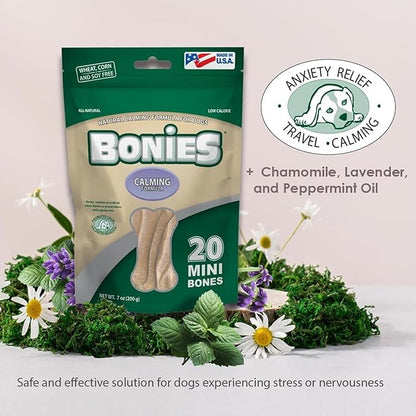 BONIES Natural Calming Multi-Pack MINI (20 Bones / 7 oz)