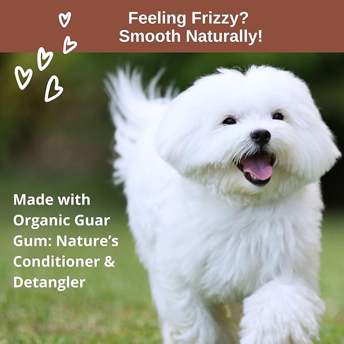 Organic Dog Shampoo and Conditioner USDA Certified - All Natural Concentrated Cedar Dog Shampoo with Peppermint, and Eucalyptus - Dog Shampoo for Itchy Skin - Dog Shampoo for Smelly Dogs 16 oz
