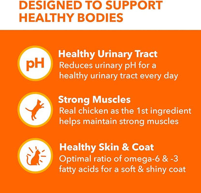 IAMS Proactive Health Adult Urinary Tract Health Dry Cat Food with Chicken, 7 lb. Bag