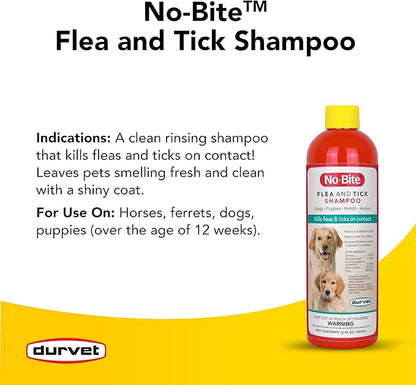 Durvet No-Bite Shampoo, 12-Ounce