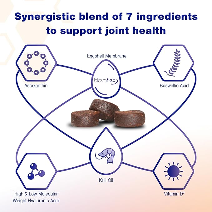 Advanced Joint Support Supplement for Small Dogs - Hip and Joint Support - Dog Joint Supplement - Hip and Joint Supplement Dogs - 60 Soft Chews (by Virbac)