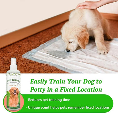 Dog Training Spray Set, No-Go and Potty Training Spray, 8 fl.oz