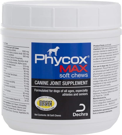 MAX Dog Joint Supplement Soft Chews, 90 Ct