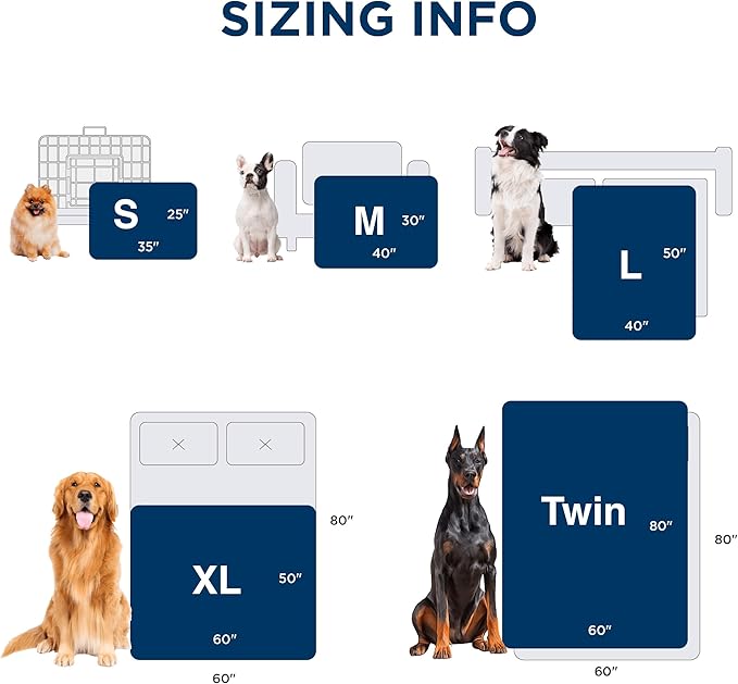 Bedsure Waterproof Dog Blankets for Large Dogs - Calming Cat Blanket for Couch Protector Washable, Long Faux Fur Pet Throw Blanket for Puppy, Reversible Furniture Protection, 50"x60", Tie-dye Navy