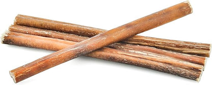 Barkworthies Odor-Free 12-inch Bully Sticks (3 Pack) - Healthy Dog Chews - Protein-Packed, Easily digestible, All-Natural Rawhide Alternative Dog Treats - Promotes Dental Health