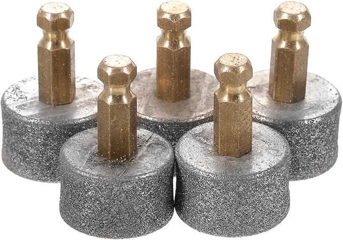 10PCS Dog Nail Replacement Heads Compatible with Casfuy, Dog Nail Wheel Pet Nail Tip, Electric Paw Grinding Head