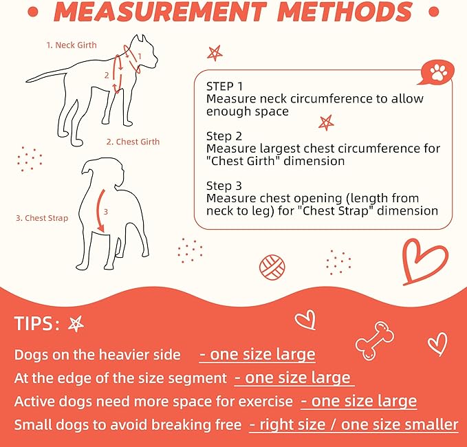 Dog Harness and Leash Set for Large Dogs Rayon Derived from Bamboo 90%, Polyester 10%, No Pull Dog Harness, Step-in Adjustable Dog Leash, Easy to Wear for Large Dogs-Orange