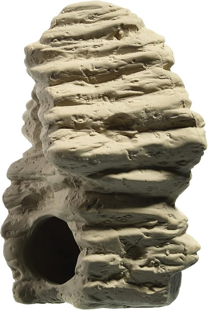 ALEGI Aquarium Decoration Rock Caves, Betta Fish Tank Accessories Hideout, Cichlid Stackable Cave Hiding (Large)