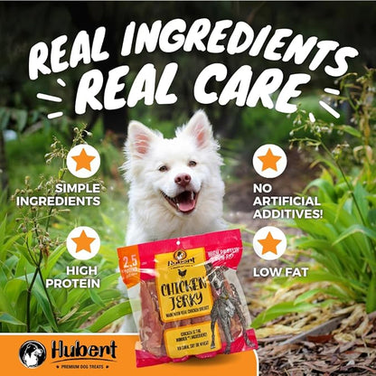 Hubert Pet Premium Cod Skin Rolls - Single Ingredient Natural Dog Treats for All Breeds, No Artificial Additives - 1.5 lbs Bag