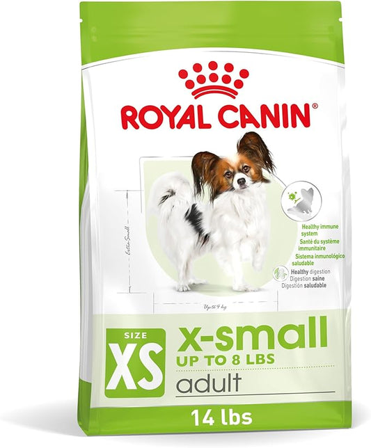 Royal Canin Size Health Nutrition X-Small Adult Dry Dog Food, 14 lb Bag