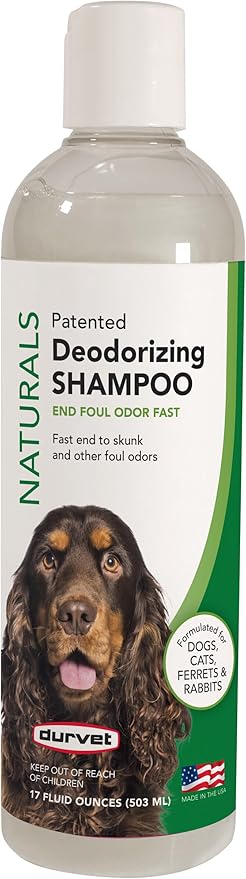 Durvet Naturals Deodorizing Shampoo, 17-Ounce