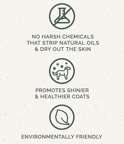 Certified Organic Dog Shampoo and Conditioner - Dog Shampoo Itchy Skin Relief and Puppy Essentials - Natural Handmade Cedarwood Lavender, 3.8 oz Bar Soap - Chagrin Valley Soap & Salve